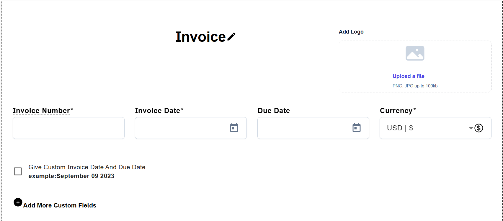 Invoice Generator Online